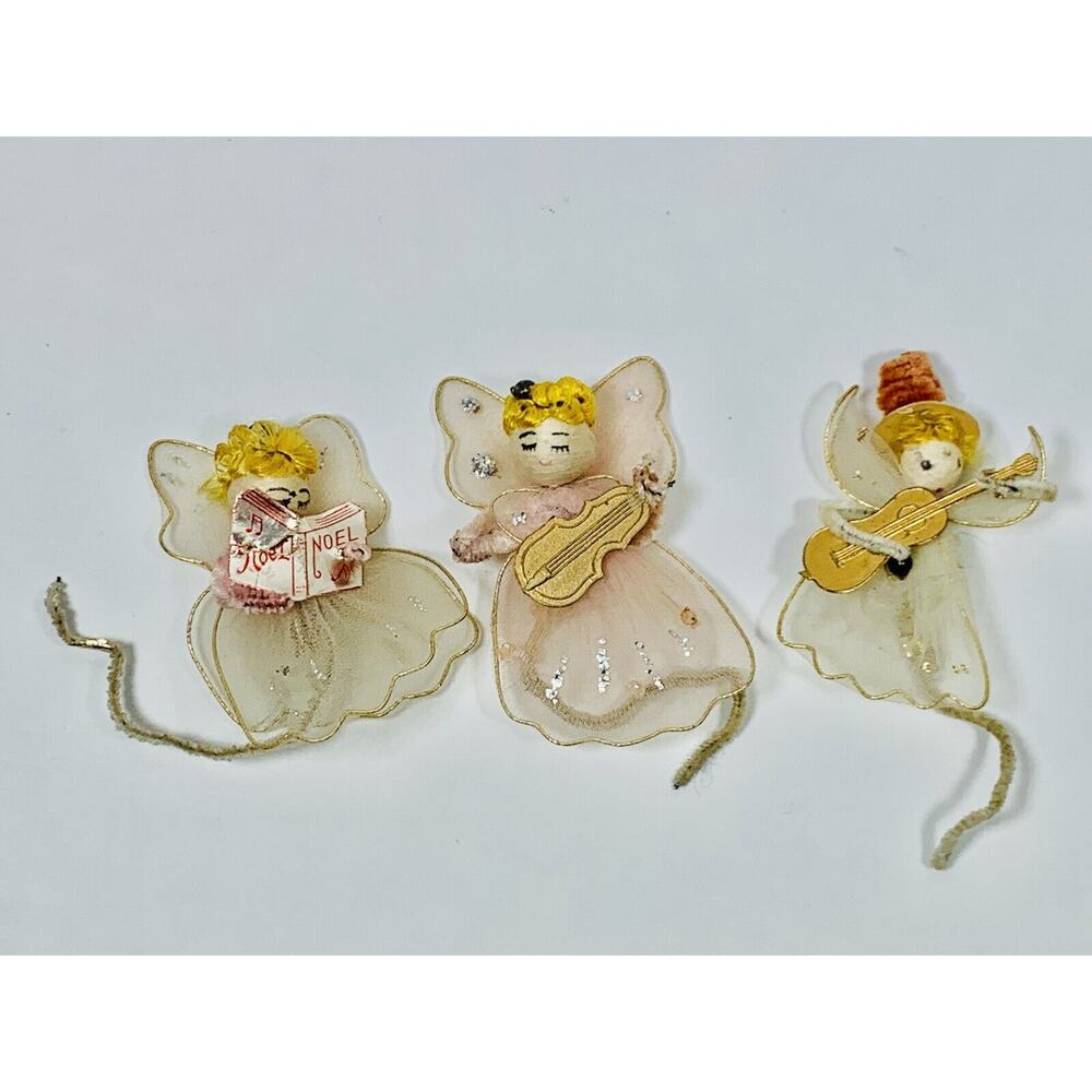 Delta Novelty Company Pipe cleaner Angels 1950’s